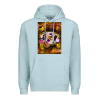 Blue Mist tarot cards Premium Hoodie - BundleAndBundleShop