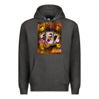 Charcoal Heather tarot cards Premium Hoodie - BundleAndBundleShop