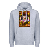 Heather Grey tarot cards Premium Hoodie - BundleAndBundleShop