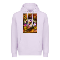 Lilac tarot cards Premium Hoodie - BundleAndBundleShop