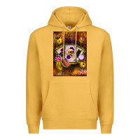 Mustard tarot cards Premium Hoodie - BundleAndBundleShop
