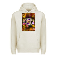 Oatmeal Heather tarot cards Premium Hoodie - BundleAndBundleShop