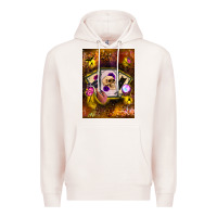Pale Pink tarot cards Premium Hoodie - BundleAndBundleShop