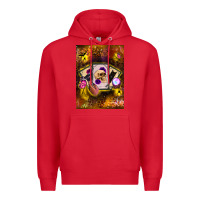 Red tarot cards Premium Hoodie - BundleAndBundleShop
