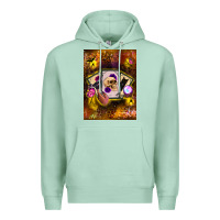 Seafoam tarot cards Premium Hoodie - BundleAndBundleShop