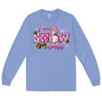 Colony Blue i am snow cute Long Sleeve Tee - CowGirlArtShop