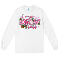 I Am Snow Cute Long Sleeve Tee | Teevron