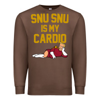 Chestnut Futurama Snu Snu Is My Cardio GIFT Premium Sweatshirt - lanVoArt