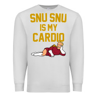 Dove Grey Futurama Snu Snu Is My Cardio GIFT Premium Sweatshirt - lanVoArt