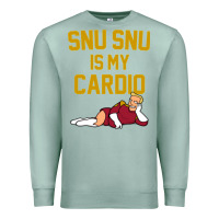Seafoam Futurama Snu Snu Is My Cardio GIFT Premium Sweatshirt - lanVoArt