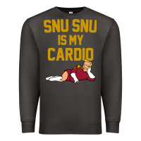 Smoke Futurama Snu Snu Is My Cardio GIFT Premium Sweatshirt - lanVoArt