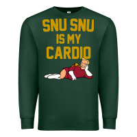 Sports Green Futurama Snu Snu Is My Cardio GIFT Premium Sweatshirt - lanVoArt