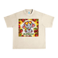 Sandshell sweet summer cute elephant Urban Heavy Tee - TumblerDesignByShophia