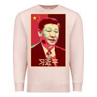 Pale Pink chairman xi jinping chinese communist party president china patriotic Premium Sweatshirt - lanVoArt