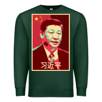 Sports Green chairman xi jinping chinese communist party president china patriotic Premium Sweatshirt - lanVoArt