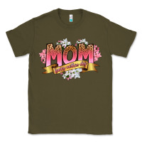Army Green mom happy mothers day Classic Tee - RanaPortraitStore