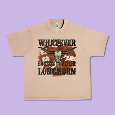 Longhorn Bullskull Whatever Lossos Your Longhorn Urban Heavy Tee Designed By Jahusdesignshop
