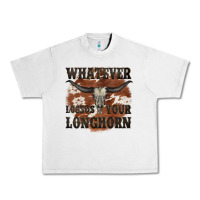 Lunar Rock longhorn bullskull whatever lossos your longhorn Urban Heavy Tee - JahusDesignShop