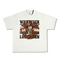 Pistachio longhorn bullskull whatever lossos your longhorn Urban Heavy Tee - JahusDesignShop
