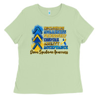 Matcha down syndrome awareness Ladies Tee - Artiststas