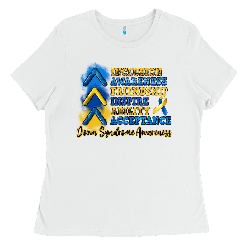 Down Syndrome Awareness Ladies Tee by Artiststas | Teevron