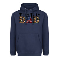 Navy fathers day Heavyweight Hoodie - Artiststas