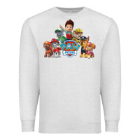 Oatmeal Heather Paw GIFT Patrol  11 Premium Sweatshirt - lanVoArt