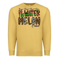 Antique Gold If you Drink Don't Drive Do the Watermelon Crawl Premium Sweatshirt - CowhideDigitalArt