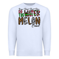 White If you Drink Don't Drive Do the Watermelon Crawl Premium Sweatshirt - CowhideDigitalArt