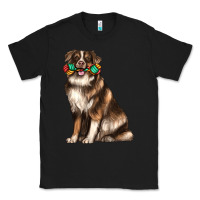 Black australian shepherd with rope toy Classic Tee - texasbilliewilder