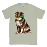 Matcha australian shepherd with rope toy Classic Tee - texasbilliewilder