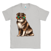 Moon Dust australian shepherd with rope toy Classic Tee - texasbilliewilder