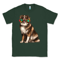 Sports Green australian shepherd with rope toy Classic Tee - texasbilliewilder