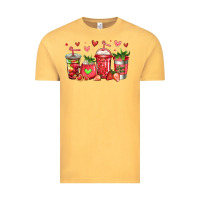 Vintage Mustard strawberry coffee cups Vintage Tee - Jasminsmagicworld