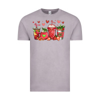 Vintage Zinc strawberry coffee cups Vintage Tee - Jasminsmagicworld