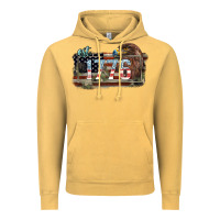 Vintage Mustard Eat. 1776 eagle 4th of july Vintage Hoodie - HowdyJamesFarm