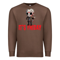 Chestnut Funny Friday 13th Funny Halloween Horror Premium Sweatshirt - lanVoArt