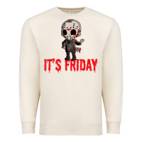 Sandshell Funny Friday 13th Funny Halloween Horror Premium Sweatshirt - lanVoArt