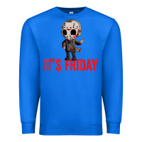 True Royal Funny Friday 13th Funny Halloween Horror Premium Sweatshirt - lanVoArt