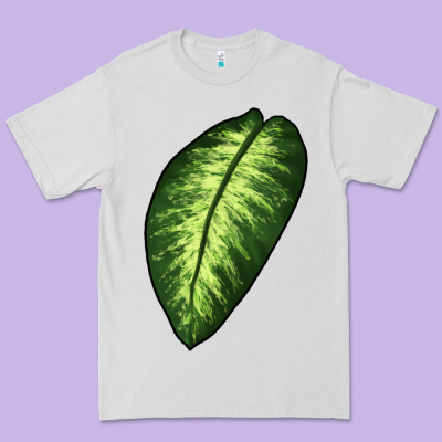 Dumb Cane Leaf Premium Tee Designed By Lillyallendesigns