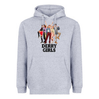 Heather Grey Lover Gifts Derry Girls Gift For Movie Fans Heavyweight Hoodie - lanVoArt