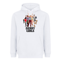 White Lover Gifts Derry Girls Gift For Movie Fans Heavyweight Hoodie - lanVoArt