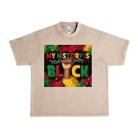 French Oak my history is black Urban Heavy Tee - TumblerDesignByShophia