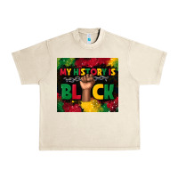 Sandshell my history is black Urban Heavy Tee - TumblerDesignByShophia