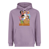 Lavender bobs family portrait Heavyweight Hoodie - lanVoArt