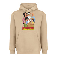 Mushroom bobs family portrait Heavyweight Hoodie - lanVoArt