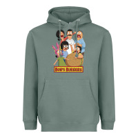 Sage bobs family portrait Heavyweight Hoodie - lanVoArt