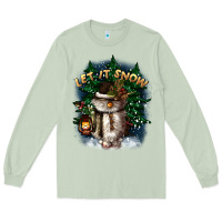 Matcha let it snow Long Sleeve Tee - CowGirlArtShop