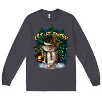 Smoke let it snow Long Sleeve Tee - CowGirlArtShop