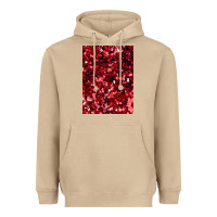 Mushroom red glitter party sequins Heavyweight Hoodie - lanVoArt